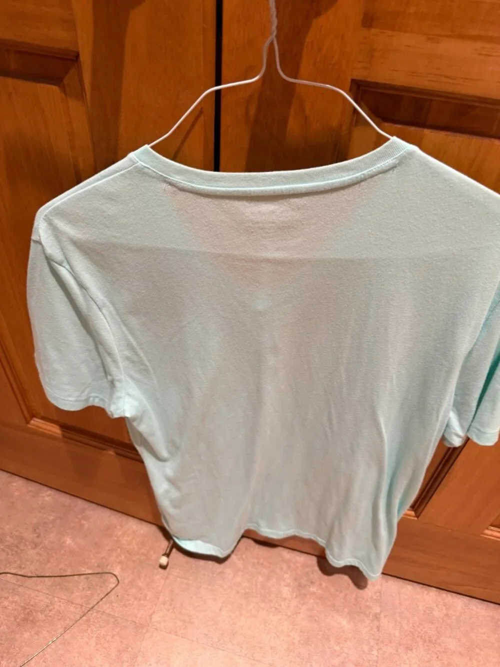 Banana Republic V-Neck T-Shirt Short Sleeve Green Mens Medium